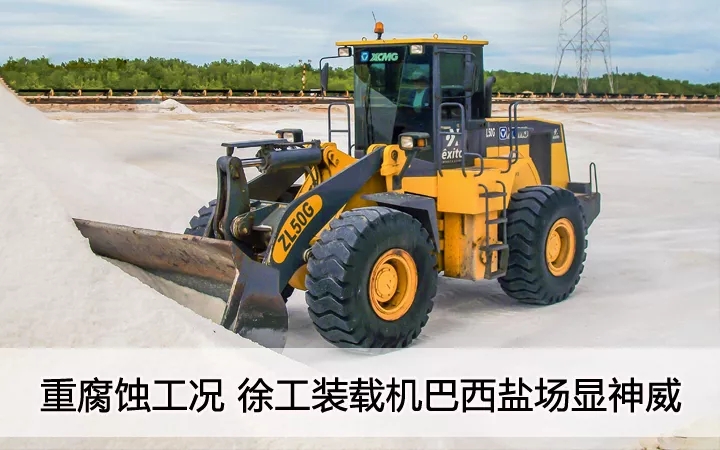 重腐蚀工况  sb装载机巴西盐汤显神威