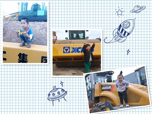 sb压路机与小朋友