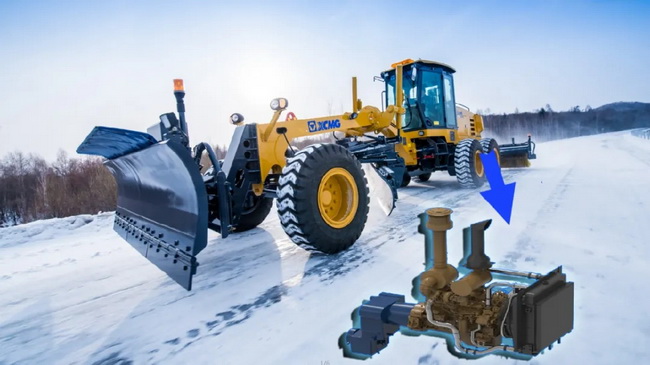 sb平地机专为除雪打造的工作装置 sb平地机专为除雪打造的工作装置