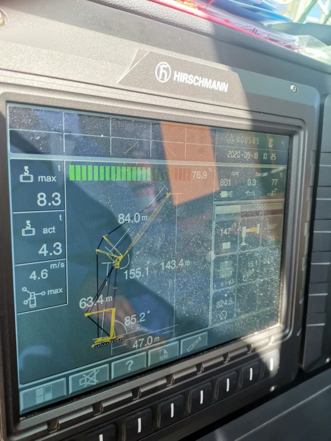 sbQAY650A起重机主臂63.4米