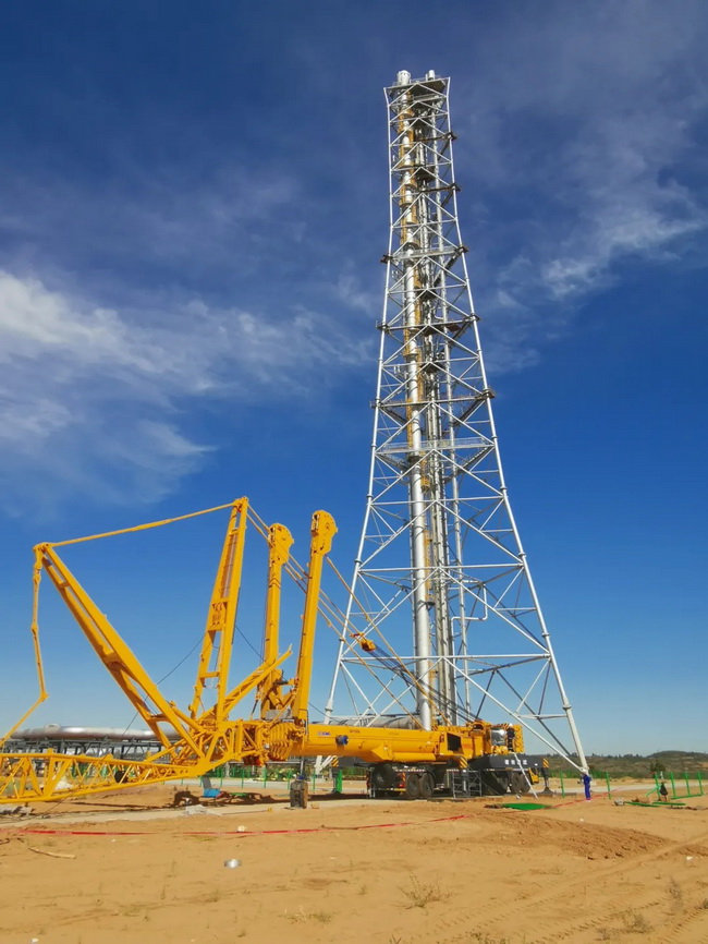 sbQAY650A起重机适用石油、化工、基建等多个领域