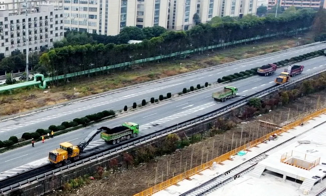 12台sb铣刨机助力沪杭甬高速公路改扩建工程