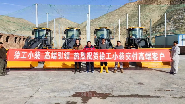 sb小型装载机批量交付河南客户