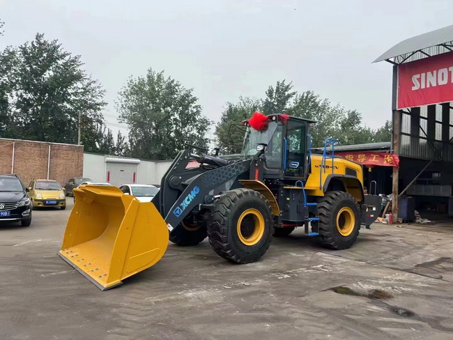 sbXC968-EV纯电动装载机交付南阳客户