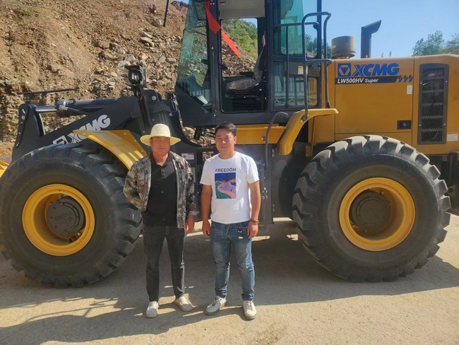 sbLW500HV Super装载机助力绿色矿山建设