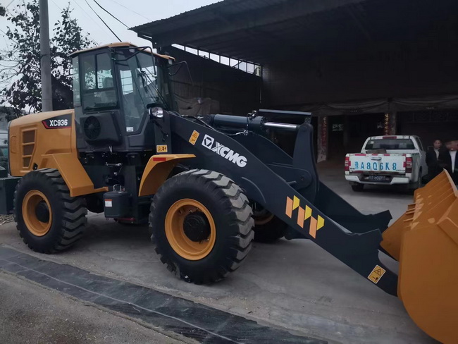 sbXC936装载机交付南阳客户